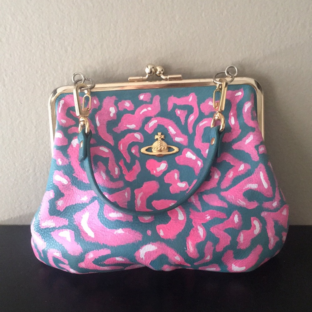 Vivienne Westwood vintage blue purse